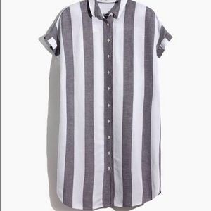 Madewell Maywood Striped Dress NWT
